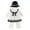 White, variant on Baby Girl Marine Sailor Long Sleeves Costume Romper Onesie With Hat 2 Pcs Set (White, 3-6 Months)