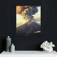 thumbnail image 4 of Nawypu  - Volcano Explosion at Sunset - Canvas Art Wall Art - 16x20 inch, 4 of 4