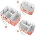 thumbnail image 5 of Sunveno Large Polyester Nursery Portable Diaper Caddy Organizer for Changing Station, 5 of 10