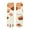 Light Khaki, variant on Mosey 1 Pair Women Floor Socks Cat Feet Middle Tube Stretch Contrast Color Coral Fleece Thicken Cartoon Sleeping Socks for Daily Wear
