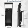 thumbnail image 5 of 12/16oz Aluminum Can Crusher, Heavy Duty Metal Wall Mounted Soda Beer Can Smasher Recycling Tool, Black, 5 of 12