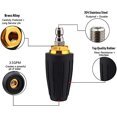 thumbnail image 4 of 4000 PSI 3.5 Port Rotating Turbo Nozzle Pressure Washer 6.35mm Quick Connect Accessory Kit with 5 Spray Nozzles, 4 of 5