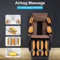 thumbnail image 6 of BestMassage Shiatsu Massage Chairs Full Body and Recliner Zero Gravity Massage Chair Electric with built-in Heart Foot Roller Air Massage Easy To Move For Home Office, Black, 6 of 7