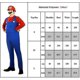 thumbnail image 3 of Disfraz de Mario Luigi para adultos y niños, disfraz elegante, ropa de alta calidad, 3 of 4