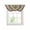Black Brown, variant on Yellow Geometric Waterfall Valances for Windows, White Greek Key Design Burlap Modern Art Sheer Valance Curtains, Rod Pocket Elegant Swag Valances for Living Room Bedroom, 47.2"x38.5", 1 Panel