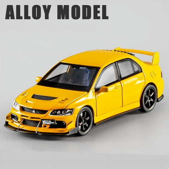 1:32  Evolution EVO IX 9 Alloy Sports Car Model Diecasts Metal Racing Vehicles Car Model Sound Light Kids Gifts