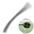 thumbnail image 1 of Uxcell Paquete de 25 Cuerdas de Recorte Pre-Cortadas, 0.095 Pulgadas x 8 Pulgadas Cuerda de Nylon Espiral, Línea de Reemplazo para Recortar Céspedes y Malezas [Gris, Negro], 1 of 7