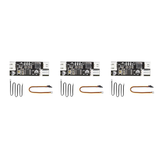 Sidaley Módulo de controlador de temperatura del ventilador Controlador de velocidad del regulador de control de temperatura del ventilador PWM de 12 V Type1