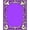 Purple, Pattern 6, variant on ODIKA Horror Bat Gothic Damask Motif Vintage Filigree Scroll Ornamental for Home Office, Gaming Room, Under Desk, Non-Slip Chair-Friendly