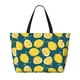 thumbnail image 2 of Fotbe Lemon Bolsa de Viaje para Playa - Resistente al Agua, Bolsa Tote de Gran Capacidad y Ligera con 7 Bolsillos para Mujeres y Hombres, 2 of 7
