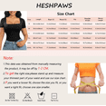 thumbnail image 2 of HESHPAWS Women's  Bodysuits Sexy Ribbed One Piece Square Neck Short Sleeve Bodysuits Shaping One-piece Thong Tops, 2 of 3