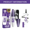 thumbnail image 3 of Eye Makeup Set, Lash Mascara, 2-in-1 Eyeliner Pen for Defined Eyes, Quick-Drying, Easy Application, Volumizing formula, Precise Control, Suitable for Daily and Special Occasion Use, 3 of 9