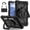 Black, variant on Xyhop Rugged Hybrid Case for Samsung Galaxy Tab A9 8.7 inch 2023, 360 Degree Stand Shoulder Strap Protector