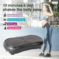 thumbnail image 3 of Preenex Plateforme de Vibration Corporelle Machine d'Exercice, Machine de Fitness Vibrante, Noir, 3 of 7