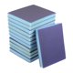 thumbnail image 5 of Bloque de lijado de grano medio 220 Grano 4.72" x 3.86" x 0.47" Tamaño Esponja de lijado Azul 12Pack, 5 of 5