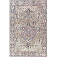 thumbnail image 3 of Mark&Day Area Rugs, 4x6 Manche Traditional Dark Brown Area Rug, Brown Blue Cream Carpet for Living Room, Bedroom or Kitchen (3'6" x 5'6"), 3 of 6