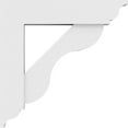 thumbnail image 3 of Ekena Millwork 3"W X 16"D X 16"H Standard Carmel Architectural Grade Pvc Bracket With Traditional Ends, 3 of 8