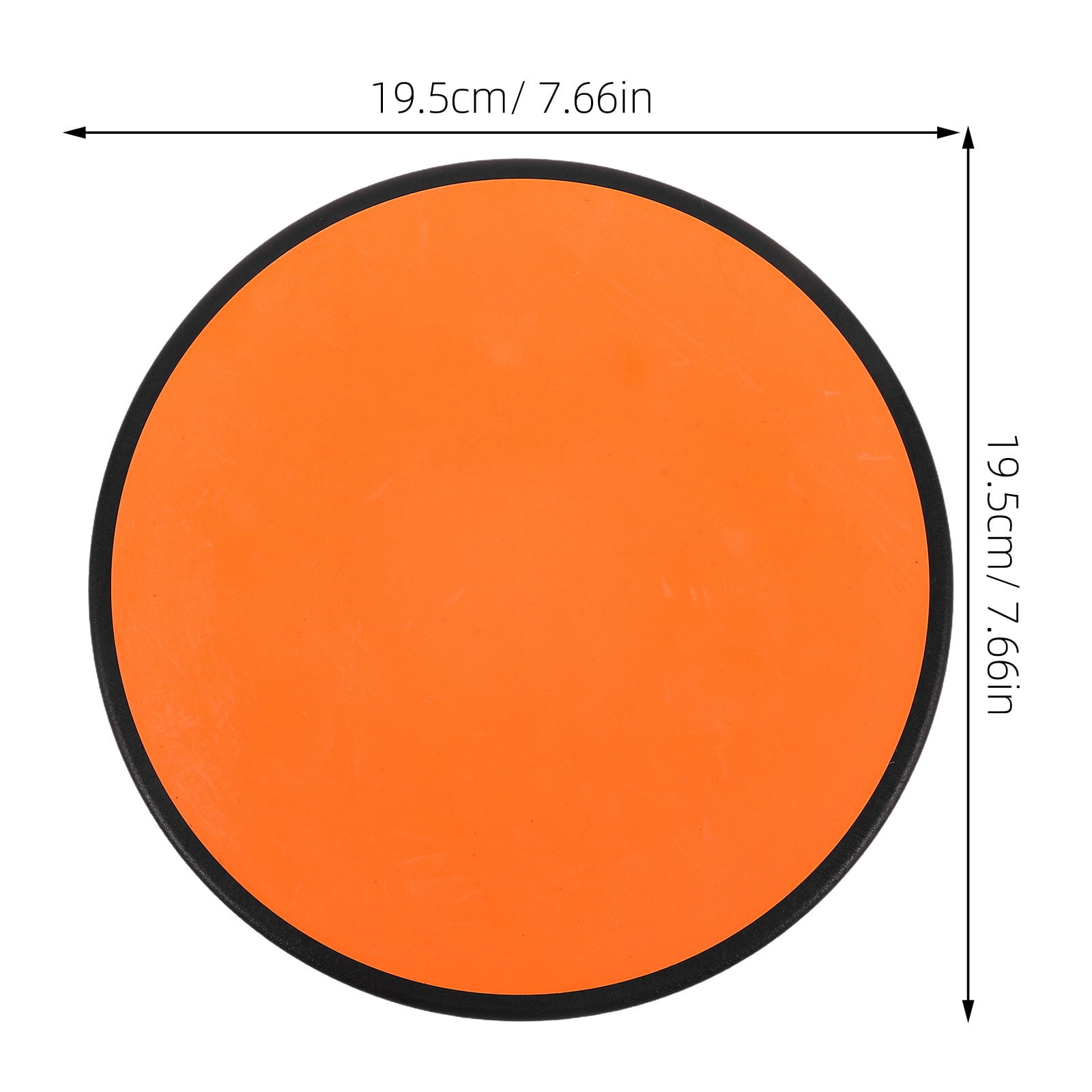 HEANUJJ Portable Silent Rubber Drum Practice Pad with Carry Bag, Quiet Snare Drum Pad for Effective Drumming Practice