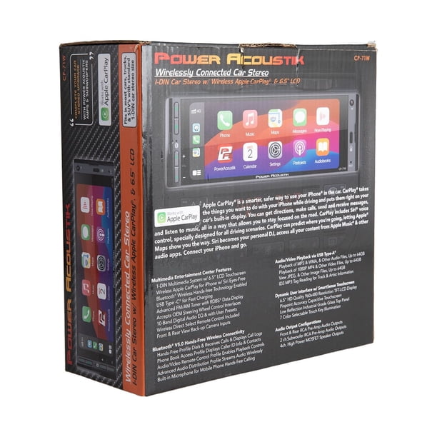 Power Acoustik CP-71W Single DIN 6.5