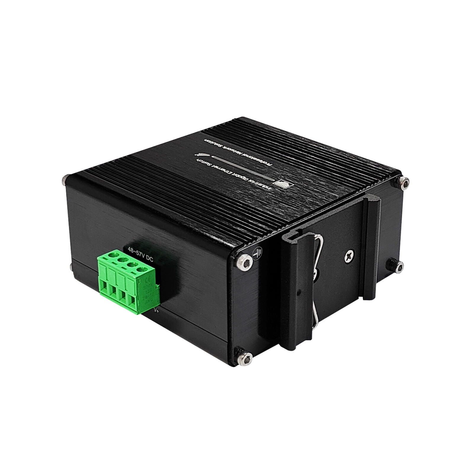 Industrial Gigabit 10 Ports Ethernet PoE+ Switch 8-Port 10/100/1000 Gigabit RJ45
