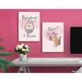 thumbnail image 2 of The Stupell Home Decor Collection Hedgehugs and Kisses Wall Art, 2 of 5