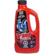 Drano Max Gel Drain Cleaner and Clog Remover, 900ml