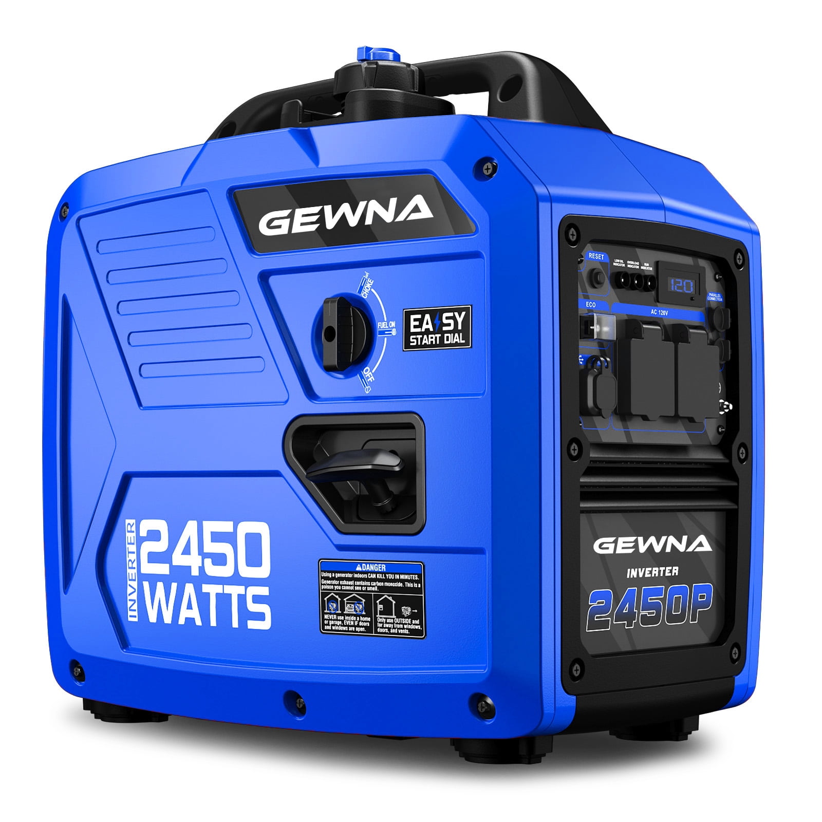 Genkins 2300W Portable Inverter Generator - Walmart.com