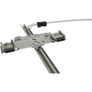 Universal 2-Door Power Window Conversion Kit for Flat Glass: Manual to Electric, Suitable for Classic Cars & Custom Street Rods, Includes OEM Style Switches, Wiring, Regulator, Crossover Kit - 12V