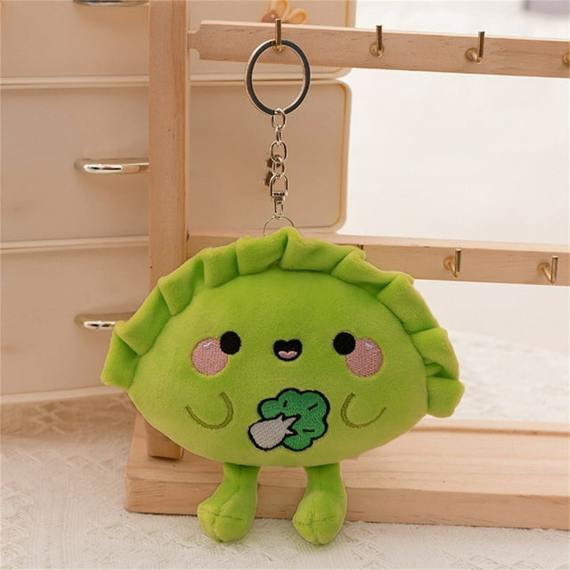 Llavero De Peluche Dumpling. Adorable Peluche. Niños. Adultos. Hecho A Mano.