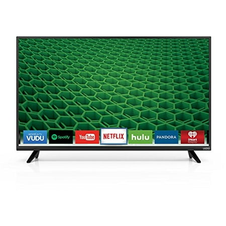 Vizio D40f-E1 1080p 40" Smart LED TV, Black (Certified Refurbished)