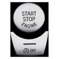thumbnail image 6 of 2PCS Chrome Engine Start Stop Push Switch Button Cover for Bmw 5 Series F10 F07, 6 of 9