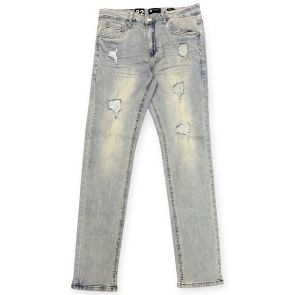 Waimea Men Skinny Denim Jeans (Blue wash)