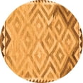thumbnail image 1 of Ahgly Company Indoor Round Southwestern Orange Country Area Rugs, 4' Round, 1 of 1