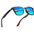 thumbnail image 2 of Polarized Sunglasses Square Light Weight Men Shades Driving Blue, 2 of 8