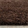thumbnail image 5 of SAFAVIEH Laguna Neven Plush Solid Shag Area Rug, Brown, 8' x 10', 5 of 8