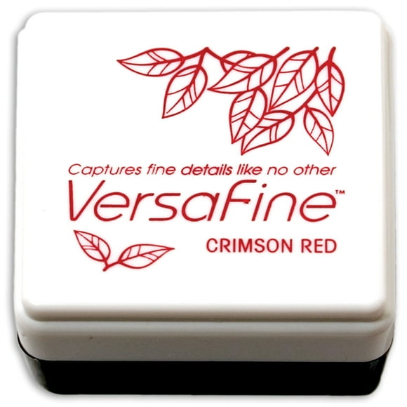 Versafine Pigment Mini Ink Pad-Crimson Red