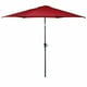 thumbnail image 2 of Sombrilla Playa Costway Quitasol de Patio Manivela Parasol Jardín Rojo Vino 3m, 2 of 6