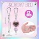 thumbnail image 2 of Beadable Keychain Bars Silver Bead Keychain Bulk DIY Blank Keychain, 2 of 5