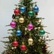 thumbnail image 5 of Juego de 12 colgantes de árbol de Navidad de 3 cm con diseño de extraterrestre., 5 of 5