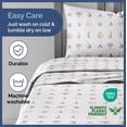 thumbnail image 5 of CGK Linens 4-Piece Cute & Cozy Kids Sheet Set - Full Size Kids Bedding With Vibrant Designs For Boys, Girls, Teens, Toddler, Animals, 5 of 7