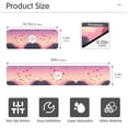 thumbnail image 3 of Yayeee Faucet Mat for Kitchen Sink 14.7" Diatomite Long Splash Guard Pad, Pixel Floating Hearts, 3 of 7