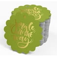 thumbnail image 4 of Inkdotpot Gold Foil Paper Hang Tags Jingle All The Way Christmas Favor Tags 100 Pieces, 4 of 6