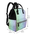 thumbnail image 2 of Disketp Beautiful Glitter Mochila de Pañales de Gran Capacidad con Múltiples Bolsillos, Mochila de Viaje Multifuncional para Bebé, Unisex, Moderna y Resistente, 2 of 6