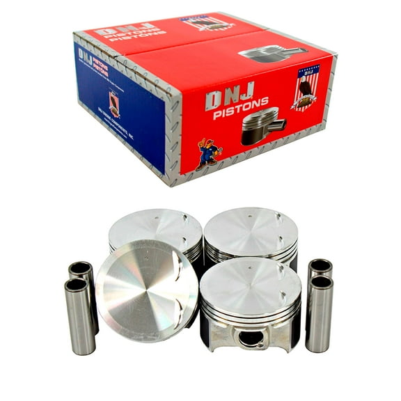 DNJ P312 Std. Complete Piston Set Fits Cars & Trucks 99-02 Saturn SC1 SC2 1.9L DOHC SOHC 8v