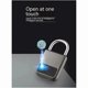 thumbnail image 3 of The Smart Portable Fingerprint Tuya APP Lock and USB Key Support Emergency Easy Installation (Gray), 3 of 5