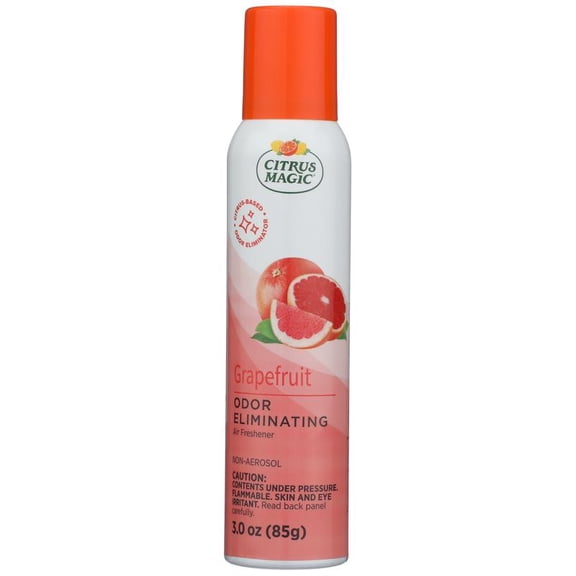 Citrus Magic Grapefruit Scent Air Freshener Spray 3 oz Aerosol 1 pk