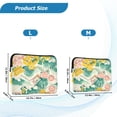 thumbnail image 4 of FORMRS 15-15.6 inch Laptop Sleeve Case Soft Carrying Quilted Computer Bag Cover, Floral Wave, 4 of 7