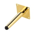 thumbnail image 4 of Patas cónicas de metal dorado para muebles, 15 cm de altura, ideales para sofás, armarios, camas y más: mejora la decoración del hogar con bricolaje, 4 of 8