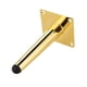 thumbnail image 4 of Patas cónicas de metal dorado para muebles, 15 cm de altura, ideales para sofás, armarios, camas y más: mejora la decoración del hogar con bricolaje, 4 of 8