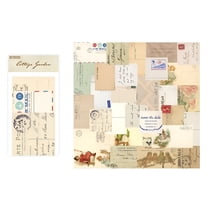 CCOCC 60Pcs Junk Journal Vintage Diy Background Paper Journaling Supplies Scrapbooking